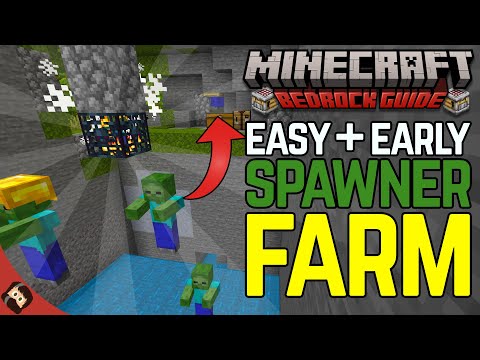 How Mob Spawner Farms Work (1.21) | Minecraft Bedrock Guide 1.21 Ep4