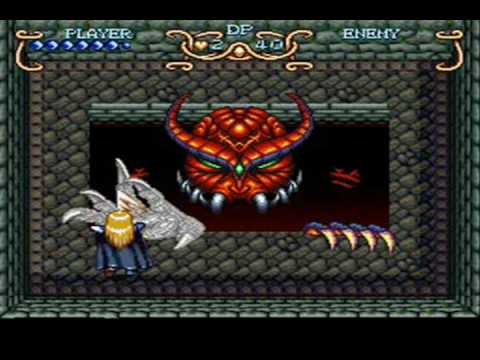 Illusion of Gaia (SNES) Inca Ruins Boss