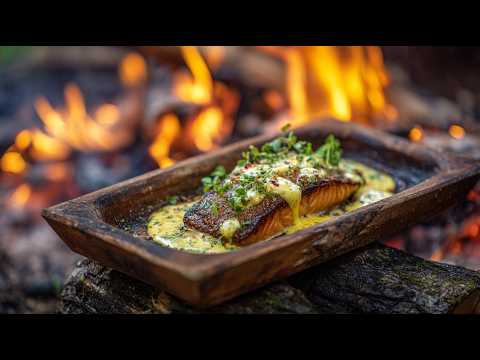 Crispy Skin Salmon with Hollandaise Sauce