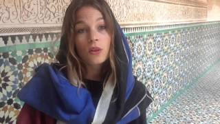 Anna Rossinelli in Marrakech