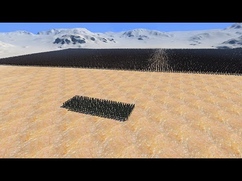 300 MODERN SOLDIERS vs 10.000 CAVALRY BATTLE | Ultimate Epic Battle Simulator | UEBS