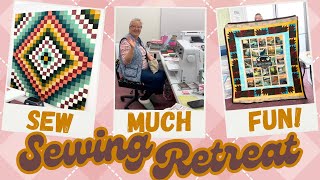 Sewing Retreat Vlog! || Come Along with Me🧵