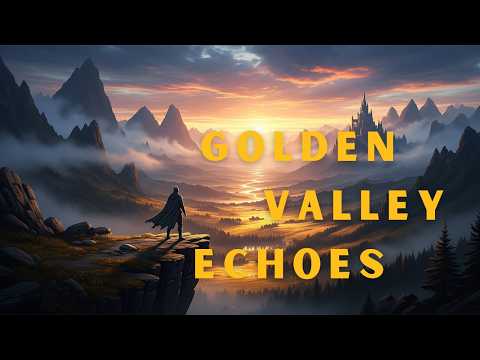 Echoes of the Golden Valley | Fantasy Celtic Ambience | Relaxing Epic Music [No Ads]