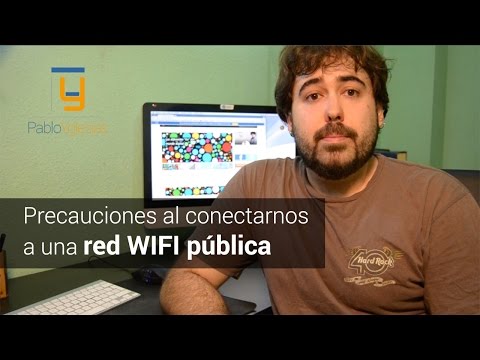Precaución con las redes Wi-Fi públicas
