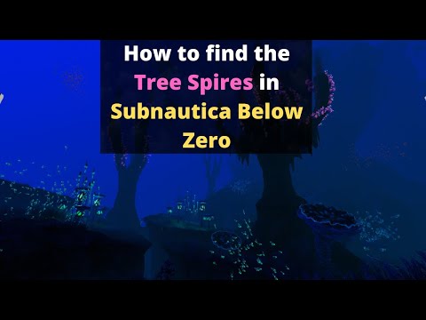 How to find the Tree Spires in Subnautica Below Zero