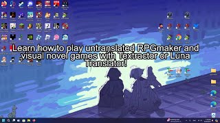 Play Untranslated Games with Luna Translator and Textractor! (Tutorial)