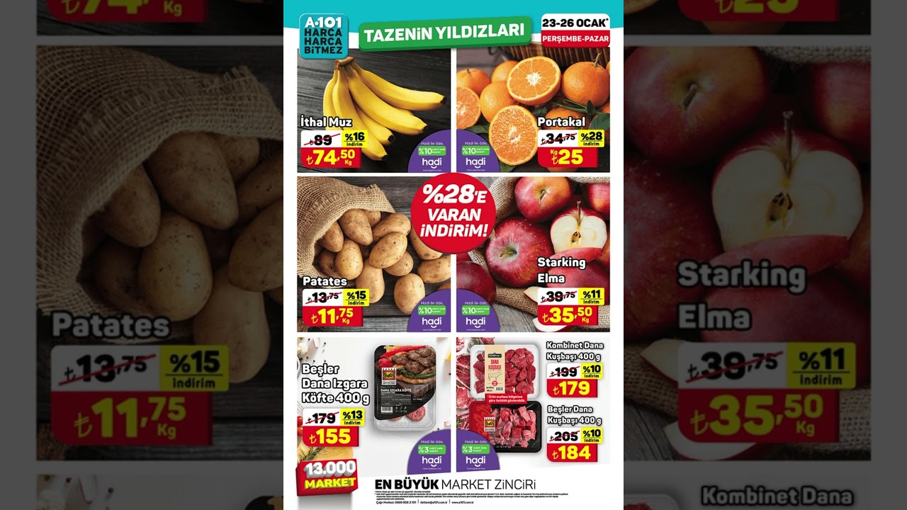 A101 Haftanın Yıldızları 25 Ocak 2025 #a101