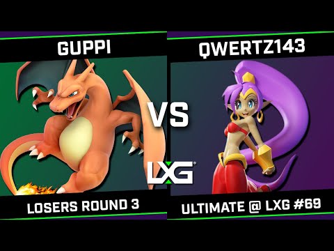 Guppi (Pokemon Trainer) vs qwertz143 (Mii Gunner) - Smash Ultimate @ LXG 69