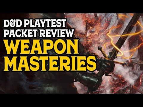 One D&D Playtest Review: Weapon Mastery