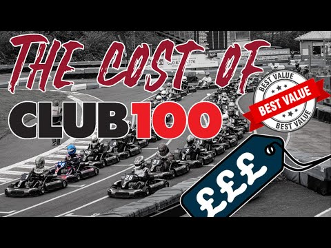 How Much Does Club100 Karting Cost?