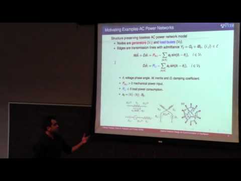 Mahyar Fazlyab  presents "Optimal Design for Synchronization of Oscillator Networks"