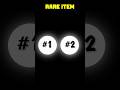 Most Rare Items In Free Fire 2025