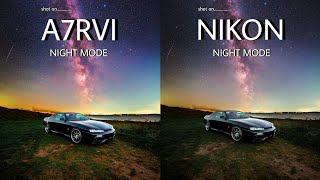 Sony A7RVI VS Nikon Z8 | NIGHT MODE | Camera Test 