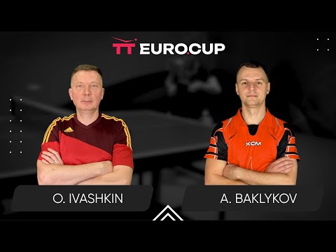 13:15 Oleksandr Ivashkin - Andrii Baklykov 25.10.2024 TT Euro.Cup Ukraine Star. TABLE 3