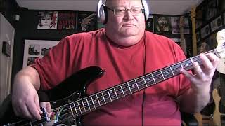 Traveling Wilburys Heading For The Light Bass Cover with Notes &amp; Tab