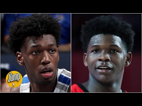 安東尼-愛德華茲還是詹姆斯-懷斯曼。誰的上限更高？| 跳躍 (Anthony Edwards or James Wiseman: Who has the higher ceiling? | The Jump)