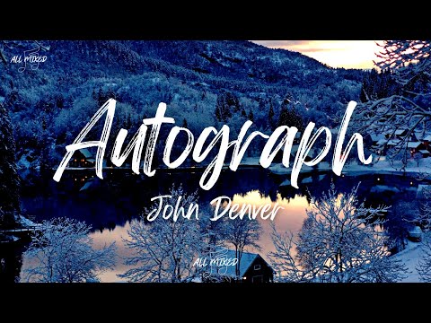 Autograph by John Denver