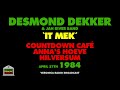 Desmond Dekker - It Mek (Live 1984)