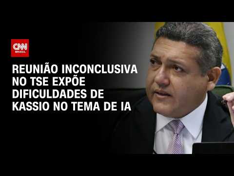 Reunião inconclusiva expõe dificuldades de Kassio em bancar “IA do bem” | CNN PRIME TIME