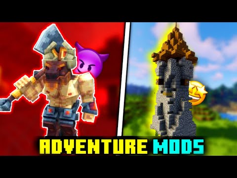 Top 5 Adventure Mods for Minecraft PE (1.19+) | Best adventure mods for mcpe