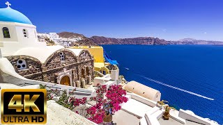 Relaxe com as Belezas da Grcia (video e som para relaxar 4k)