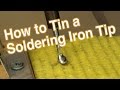 🔴How to Tin a Soldering Iron Tip 🔴How to Tin a Soldering Iron Tip