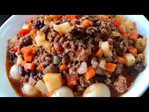 Beef Giniling ( Sautéed Beef in Tomato Sauce )