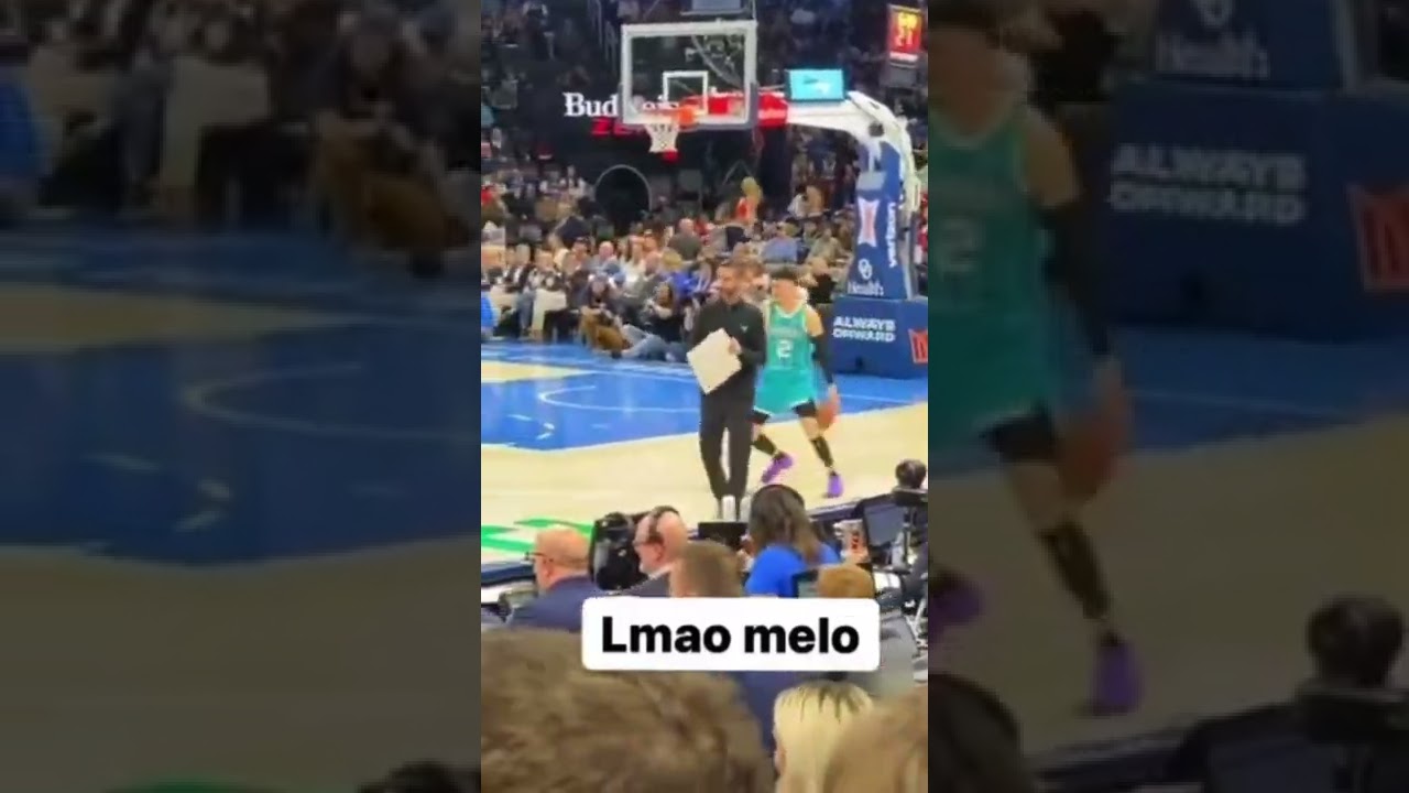 Lamelo Is  Even Dancing While Bringing The Ball Down The Court🤣🔥