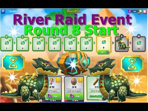 Chrono Divine Event-Dragon Mania legends | Castle Event | River Raid Round 8 | DML | HD