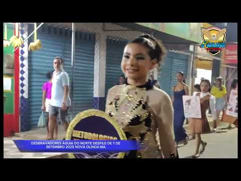 DESBRAVADORES ÁGUIA DO NORTE DESFILE CÍVICO 2025 NOVA OLINDA MA.