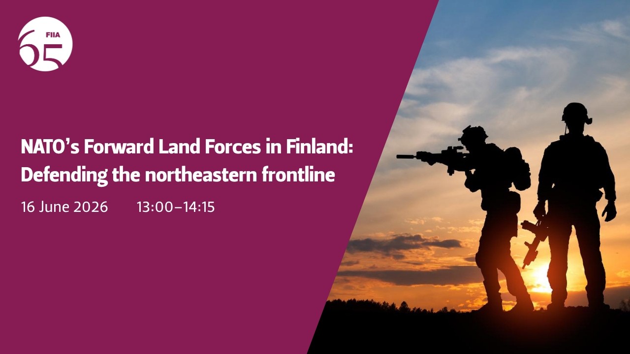NATO’s Forward Land Forces in Finland: Defending the northeastern frontline