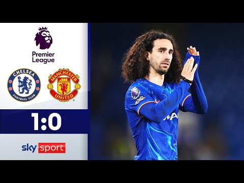 Cucurella kann es auch per Kopf | FC Chelsea - Manchester United | Highlights - Premier League 24/25