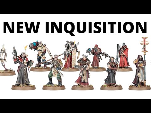 INQUISITORIAL HENCHMEN REVEAL - What New Models can They Build? Inquisitorial Agents Kill Team
