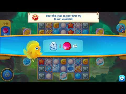 Fishdom  Level 7341 - 7350 (First Try) 🐟