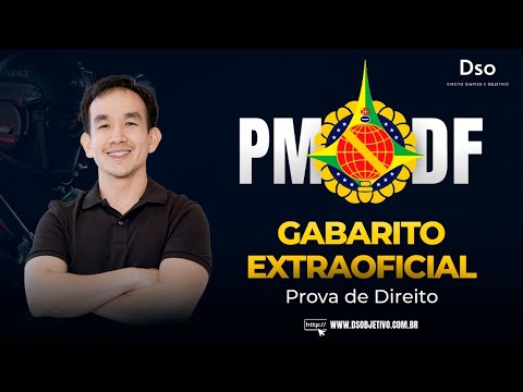 Gabarito Extraoficial PM-DF - Com Direito Simples e Objetivo