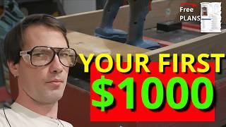 I made my first $1000 of this woodworking project