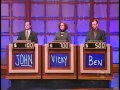 Ben Merritt On Jeopardy Episode 1 Part 1