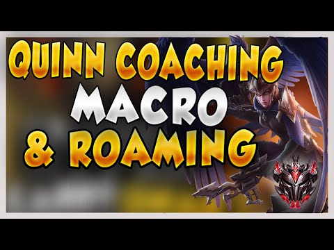 Grandmaster Quinn Coaching Bronze | Roaming & Macro (Ft. EUW Master Quinn OTP) - League of Legends