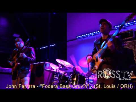 James Ross @ John Ferrara - "Fodera Bass Gruv'n" - www.Jross-tv.com (St. Louis)