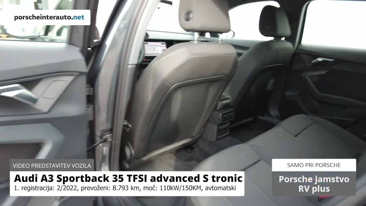Audi A3 35 TFSI Advanced S tronic - SLOVENSKO VOZILO