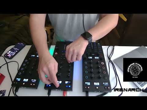 2 x Traktor x1 mk3 with Z1 (Mixcloud, live stream from 10-24-25 on irenarch)