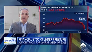 Liquidity concerns are putting pressure on banks right now, says Wells Fargo's Jared Shaw