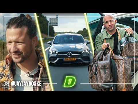 DE AUTO VAN en GLIJDEN met KRAANTJE PAPPIE! | Sporten Met BN'ers | DAY1