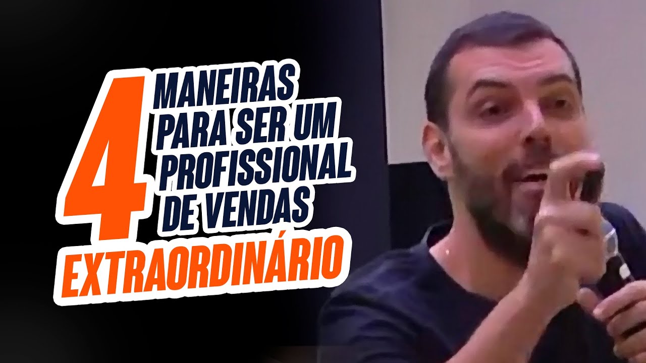 AULA COMPLETA SOBRE OS 4 PRINCÍPIOS DOS PROFISSIONAIS DE VENDAS EXTRAORDINÁRIOS | Thiago Concer