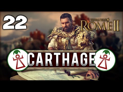 BURNING BALLS & BATTLING FOR ARSE! Total War: Rome II - Wars of the Gods Mod - Carthage Campaign #22