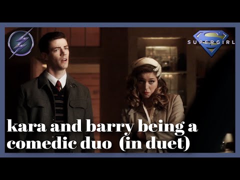kara and barry being a comedic duo in duet aka the best crossover ep [mega link]