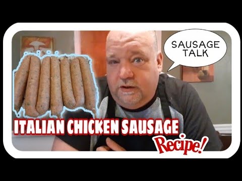 ITALIAN SAUSAGE RECIPE - CHICKEN SAUSAGE | HOMEMADE...
