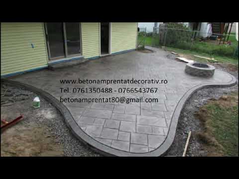 Beton Amprentat Gârbova de Jos - Alba Iulia Tel.0761350488 -0766543767