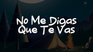 José José - No Me Digas Que Te Vas (Letra)