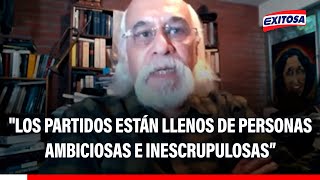 🔴🔵 Cesar Delgado-Guembes: "Los partidos están llenos de personas ambiciosas"